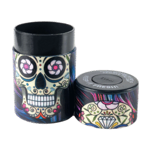 59mm Plastic Plastic Container with assorted colors & custom logo available - STR20013