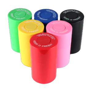 102mm Plastic Plastic Container with assorted colors & custom logo available - STR20015