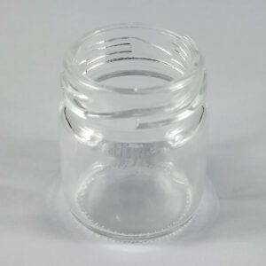 43mm Glass Glass Container with assorted colors & custom logo available - STR20022