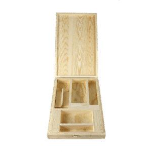 35mm x 22mm Wood Wooden Container with wood color & custom logo available - STR20059