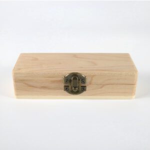 136mm x 71mm Wood Wooden Container with wood color & custom logo available - STR20062
