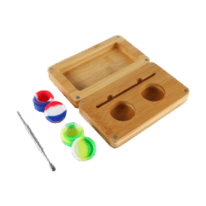 170mm x 150mm Wood Wooden Container with wood color & custom logo available - STR20063