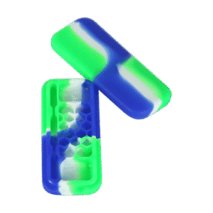 10.25mm x 4.5mm Silicone Silicone Container with assorted colors & custom logo available - STR20076