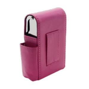 Iron and Leather Cigarette Bag with assorted colors & custom logo available - STR22015