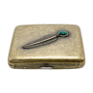 Iron Cigarette Case with assorted colors & custom logo available - STR22077