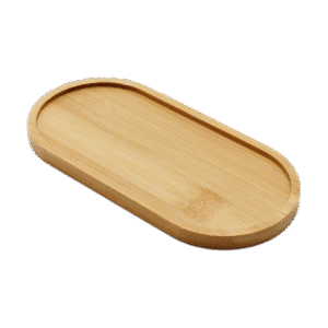 16.8cm x 8cm Wood Wooden Tray - STR22088