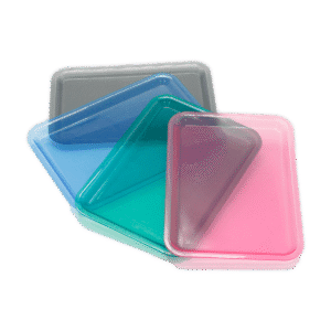 176mm x 125mm Plastic Plastic Tray with assorted colors & custom logo available - STR22411