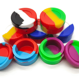 Silicone Silicone Container with assorted colors & custom logo available & 7ml capacity - STR22812