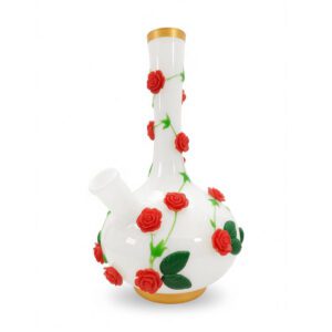 Flower-shaped Glass Bong