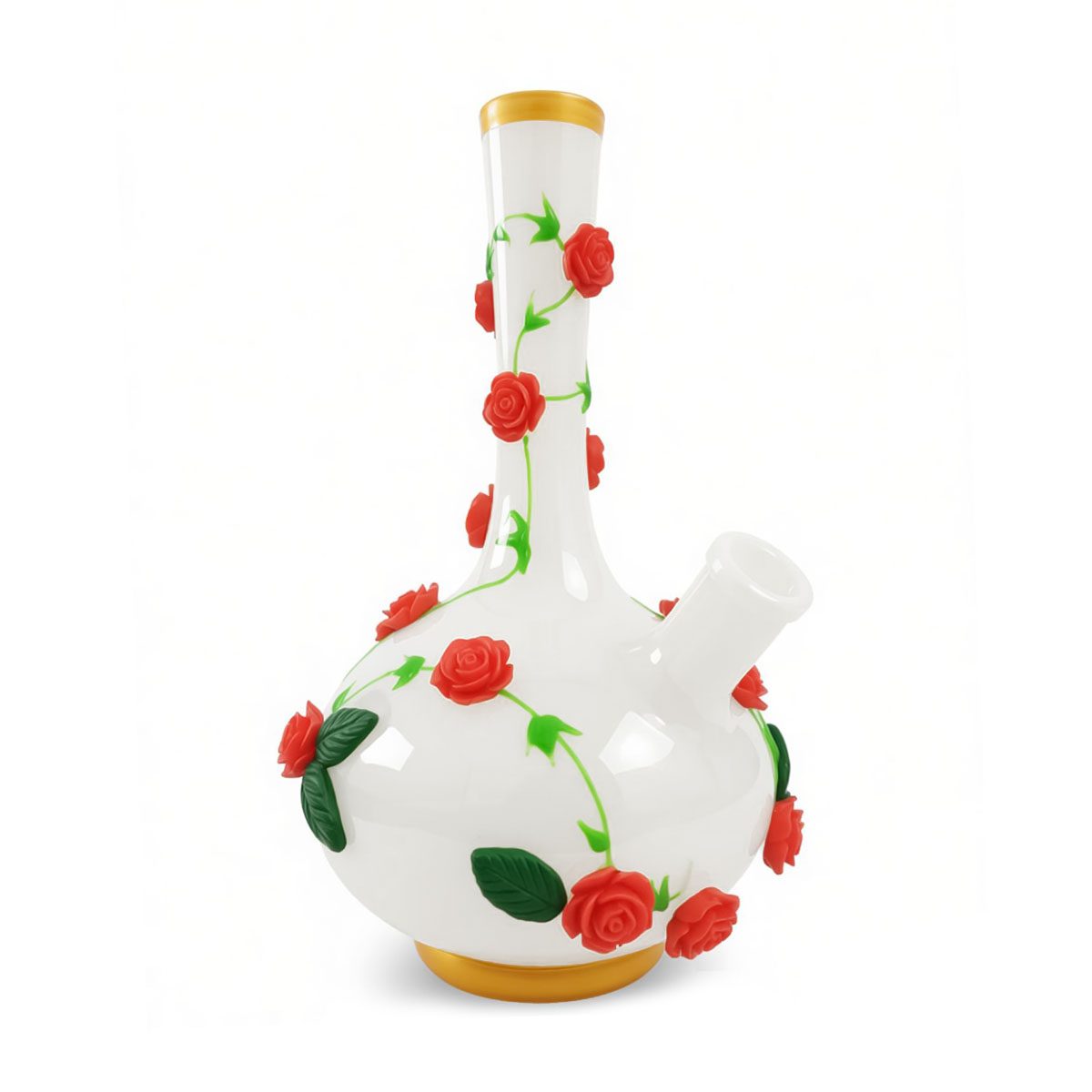 Flower-shaped Glass Bong