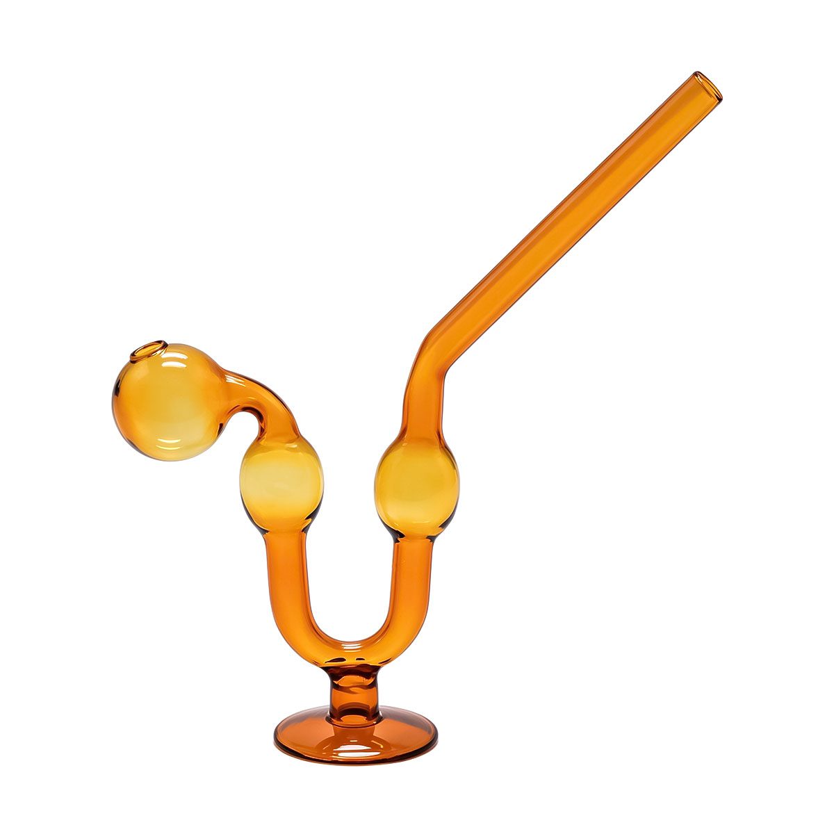 Glass bulb pipe