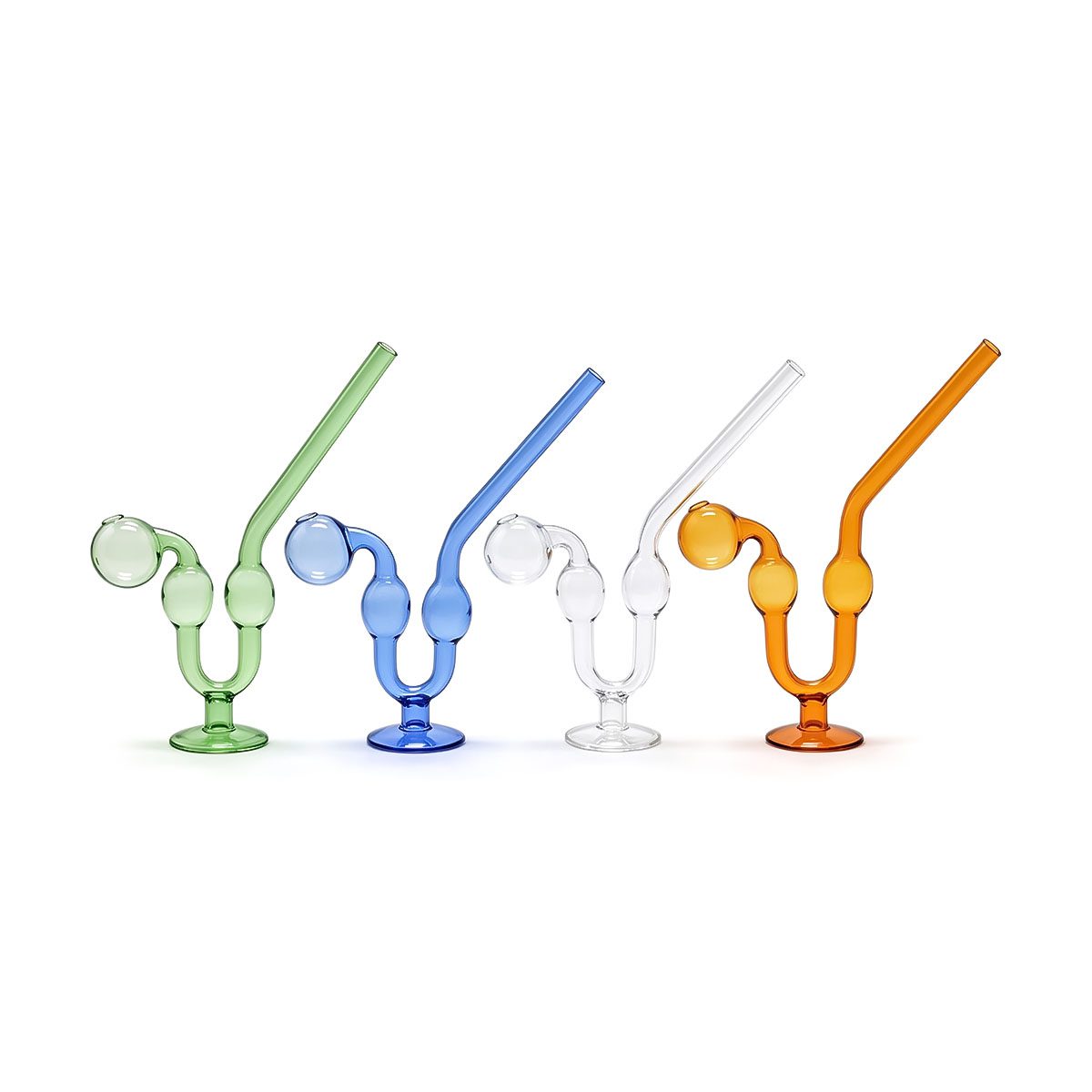 Glass bulb pipe